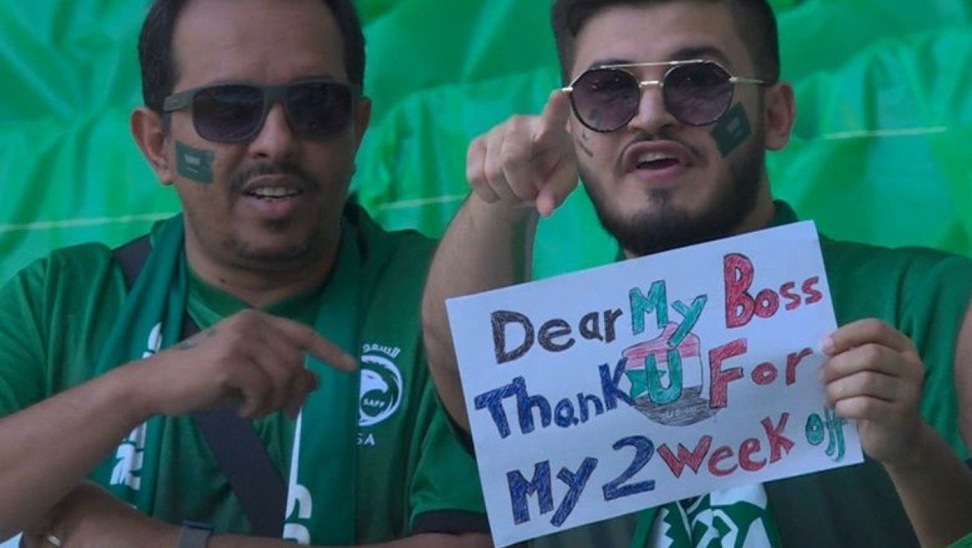 Μουντιάλ: Το «ευχαριστώ» ενός Σαουδάραβα στον εργοδότη του για την άδεια που του έδωσε