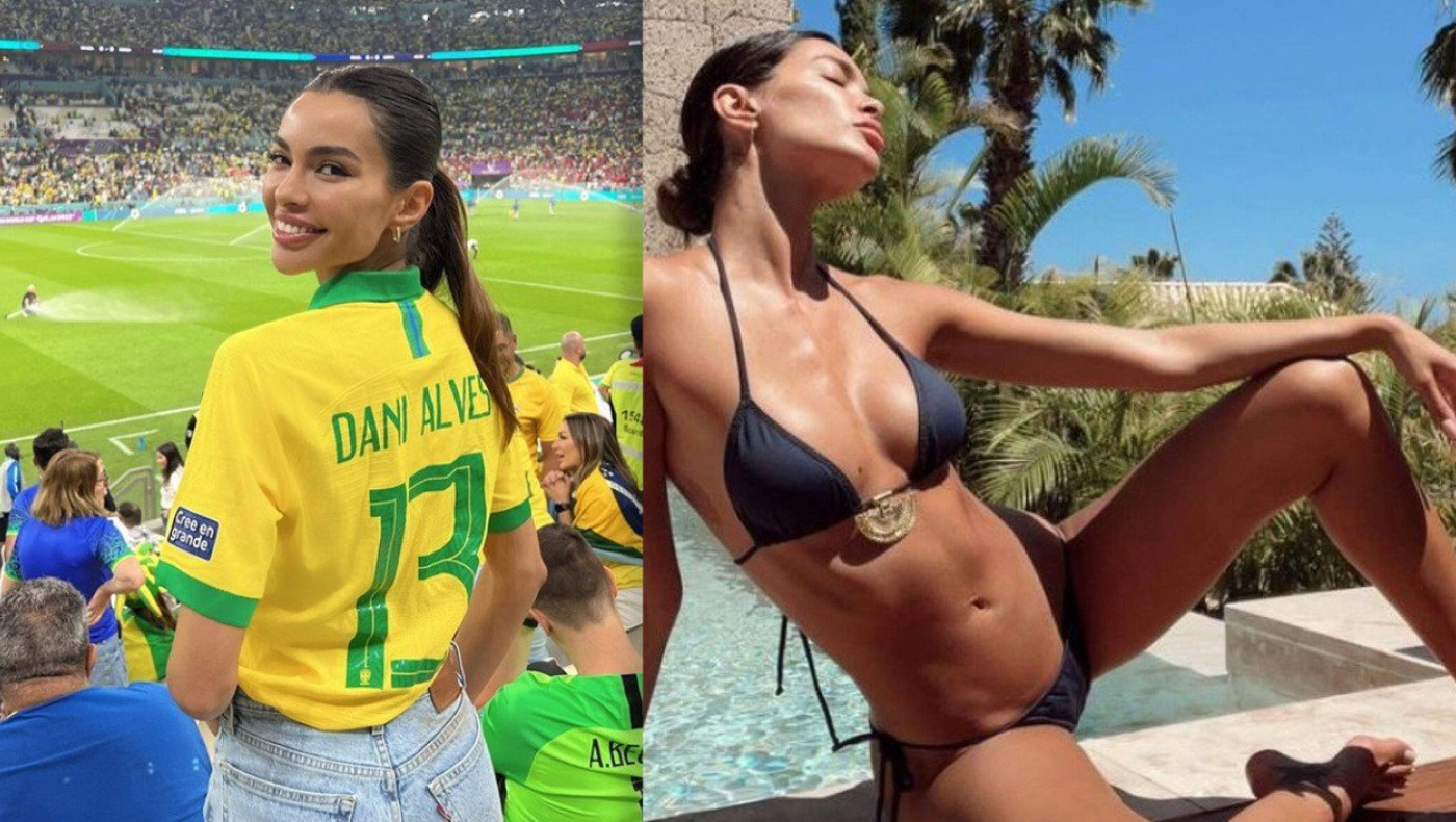 Η  σύντροφος του Ντάνι Άλβες αναστατώνει το Κατάρ!