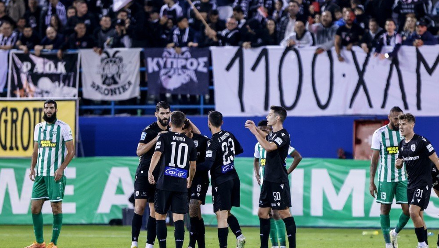 Τεσσάρα του ΠΑΟΚ στον Άρη Λεμεσού με τέσσερις διαφορετικούς σκόρερ