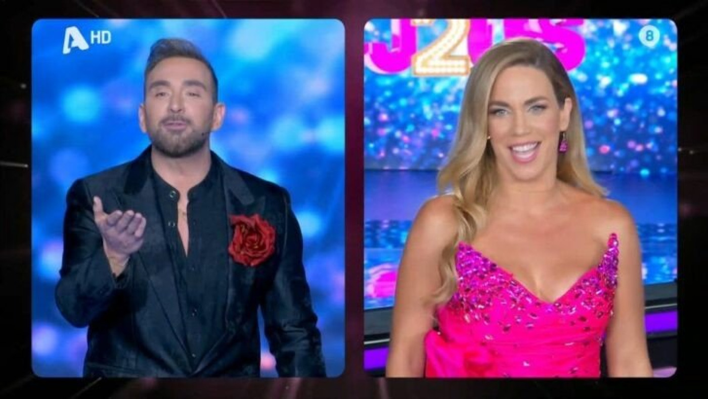 J2US: Το «σκισμένο» ροζ φόρεμα της Κατερίνας Στικούδη!