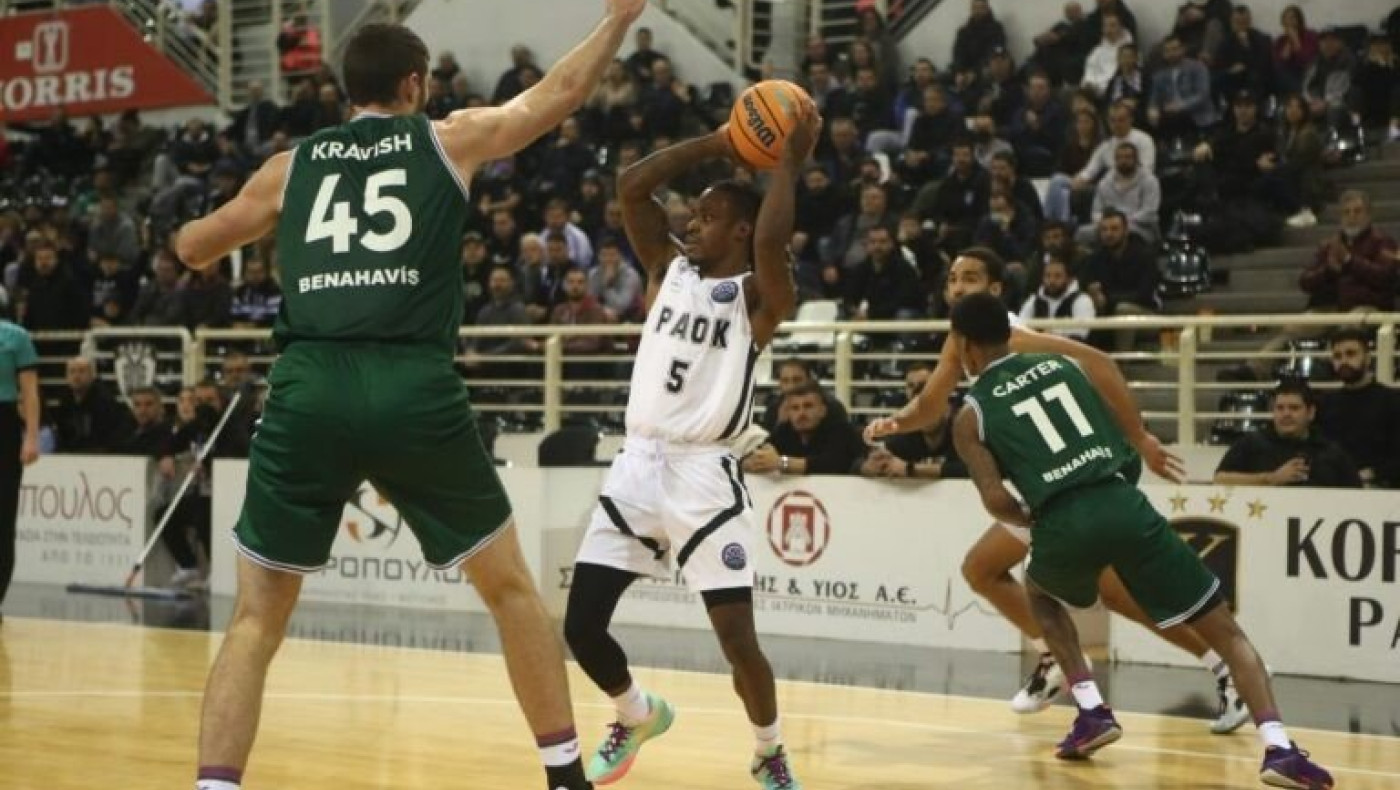 ΠΑΟΚ-Μάλαγα: Αποβλήθηκε ο Λυκογιάννης, έξαλλος με τη διαιτησία