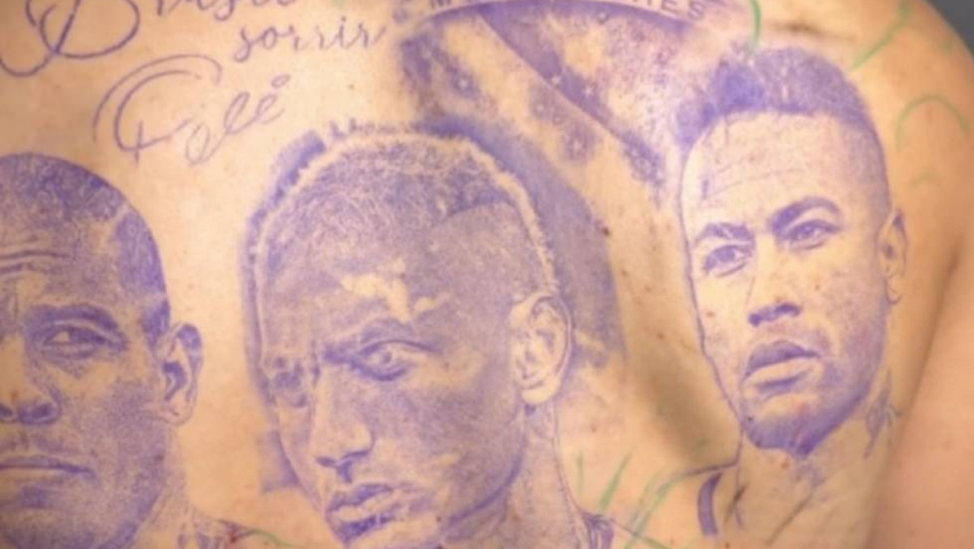 Βραζιλία: Ο Ριτσάρλισον έκανε τατουάζ το πρόσωπο του, αλλά και τους Νειμάρ και Ρονάλντο στην πλάτη του