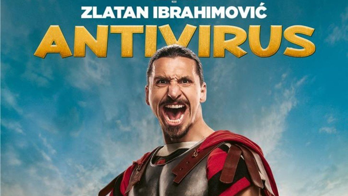 Ο Ιμπραΐμοβιτς πρωταγωνιστής στη εντυπωσιακή αφίσα του Αστερίξ και Οβελίξ