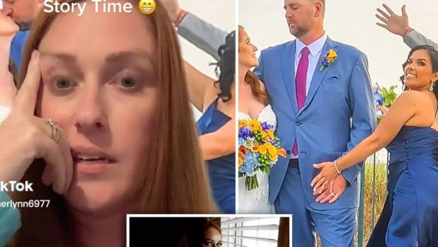 Πόσταρε το βίντεο του γάμου της και όλοι βρήκαν κάτι ύποπτο ανάμεσα στον γαμπρό και την παράνυμφο