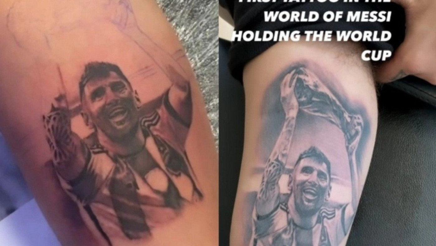 Έλληνας έκανε τατουάζ τον Μέσι ως παγκόσμιος πρωταθλητής και υποστηρίζει ότι είναι ο πρώτος στον κόσμο