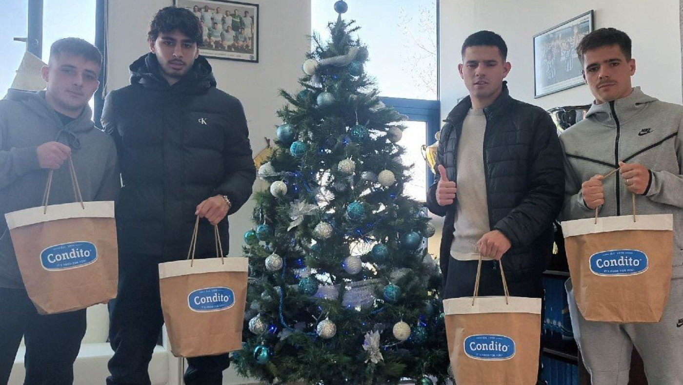 Ηρακλής: Προπόνηση με ευχές και δώρα