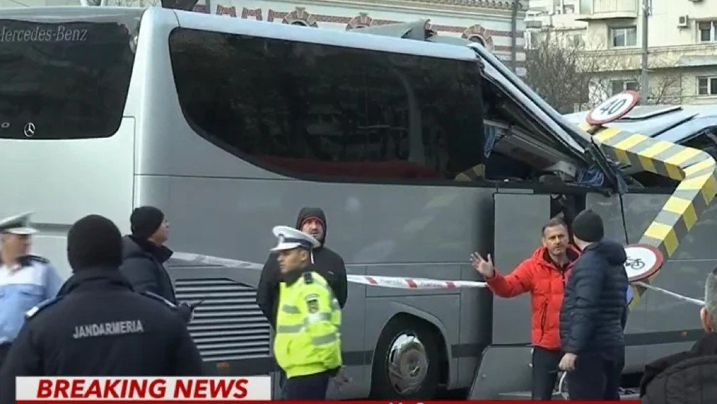 Βουκουρέστι: Τροχαίο με λεωφορείο που υπήρχαν 47 Έλληνες επιβαίνοντες
