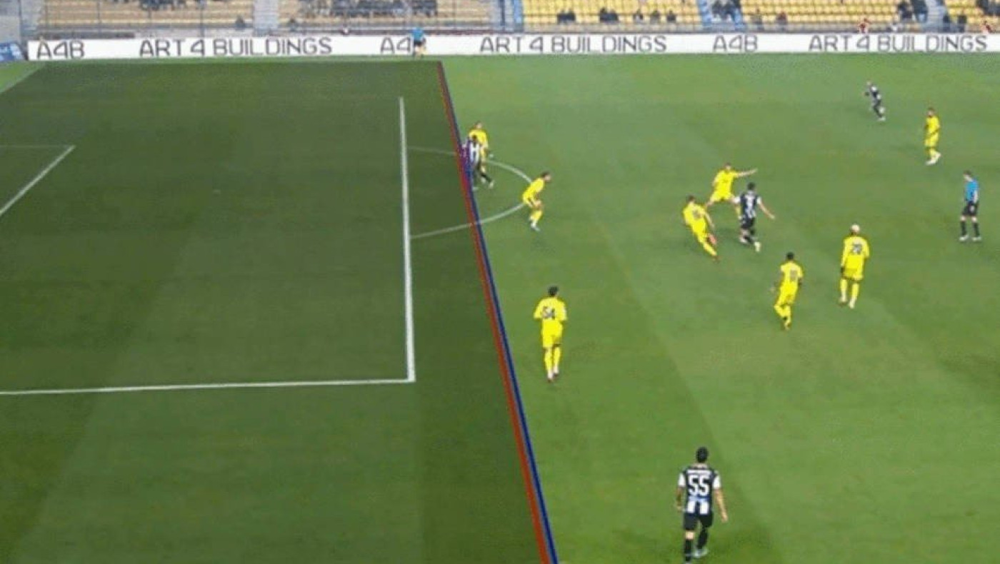 ΠΑΟΚ: Το ακυρωθέν γκολ του Νάρεϊ με τον Παναιτωλικό