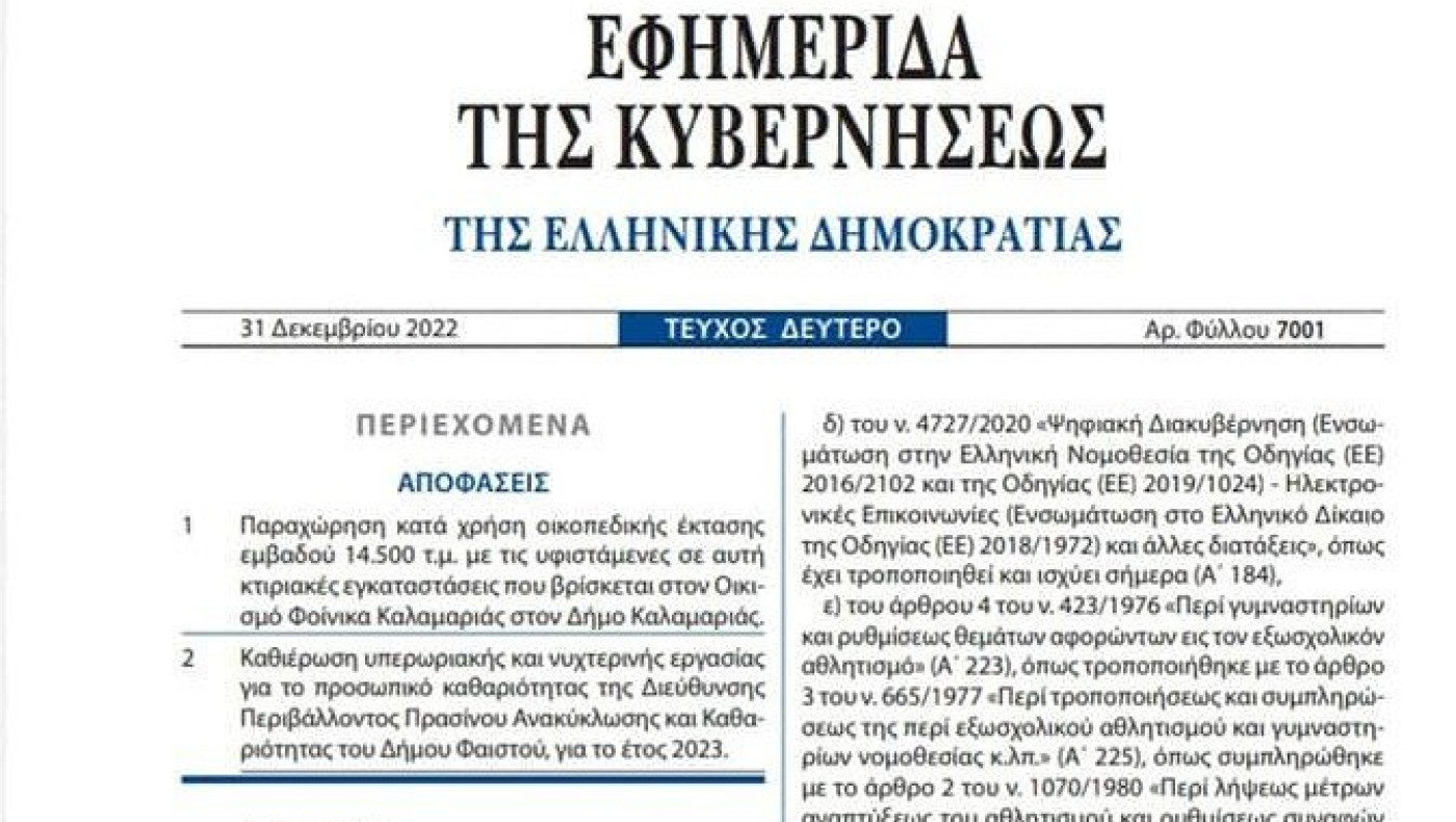 Το γήπεδο Φοίνικα για 25 χρόνια στον δήμο Καλαμαριάς