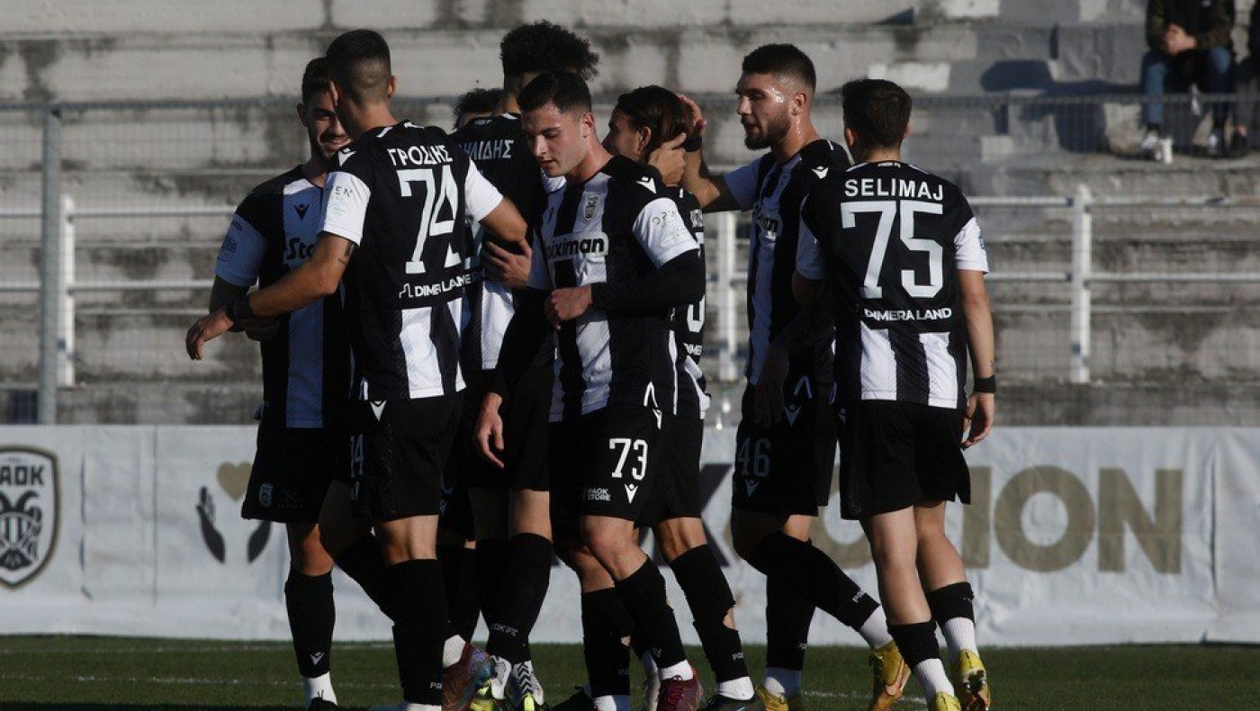 Πάρτι του ΠΑΟΚ Β' με παρθενικό γκολ Κουαλιάτα, διέλυσε τον Απόλλωνα Λάρισας