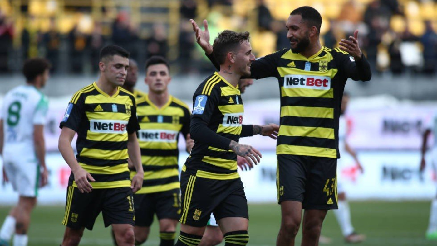 Άρης-Λεβαδειακός: Το 1-0 με πέναλτι του Μαντσίνι (vid)