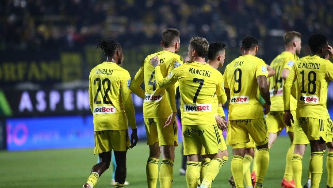 Ο Φαμπιάνο έκανε το 2-0 για τον Άρη στο ματς με τον Αστέρα Τρίπολης