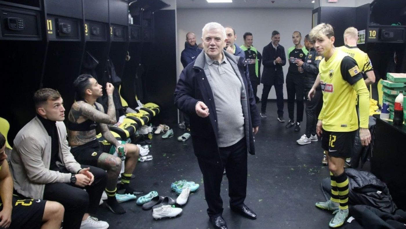 Ο Μελισσανίδης μοίρασε πριμ 300.000 ευρώ μετά τη νίκης της ΑΕΚ στο ντέρμπι