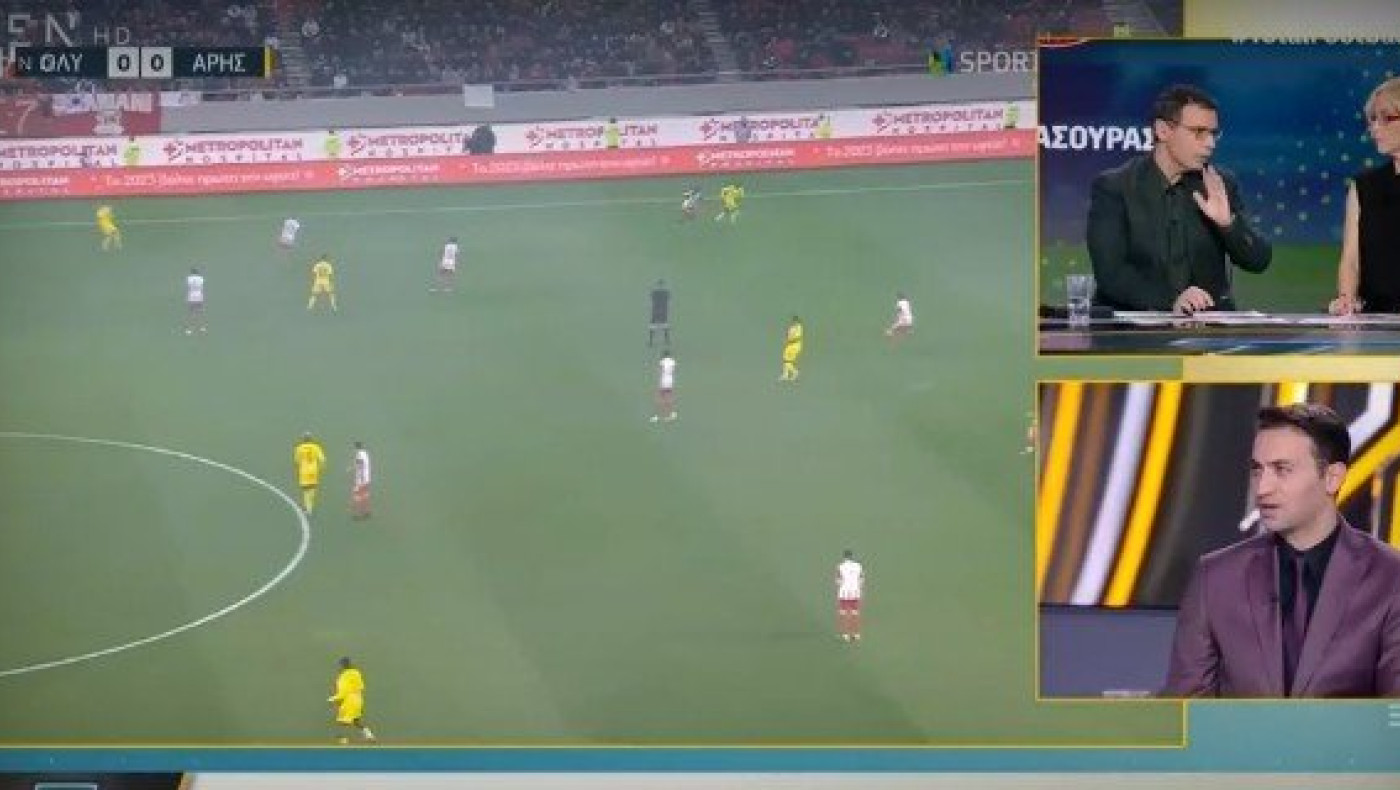 Κουτσιαύτης και Βαρούχας για τις επίμαχες φάσεις από το Ολυμπιακός-Άρης