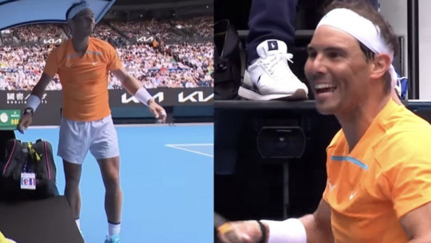 Rafael Nadal: Ball kid του πήρε την ρακέτα και έγινε... καπνός