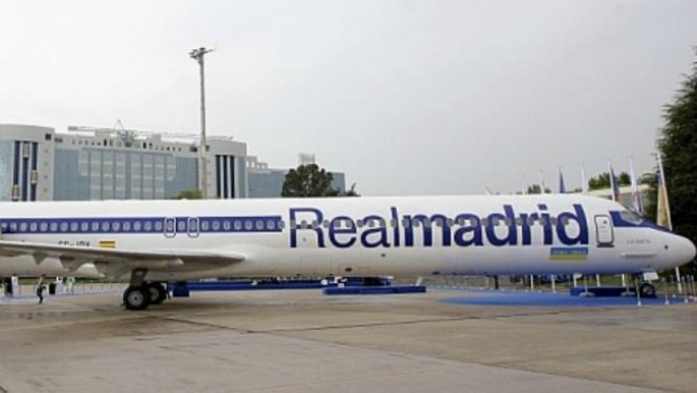 Έπεσε το παλιό αεροπλάνο της Ρεάλ