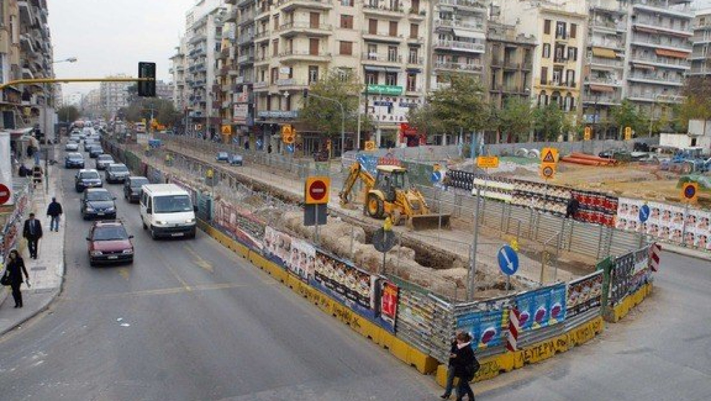 Κλείνει η Μοναστηρίου, λόγω εργασιών του Μετρό