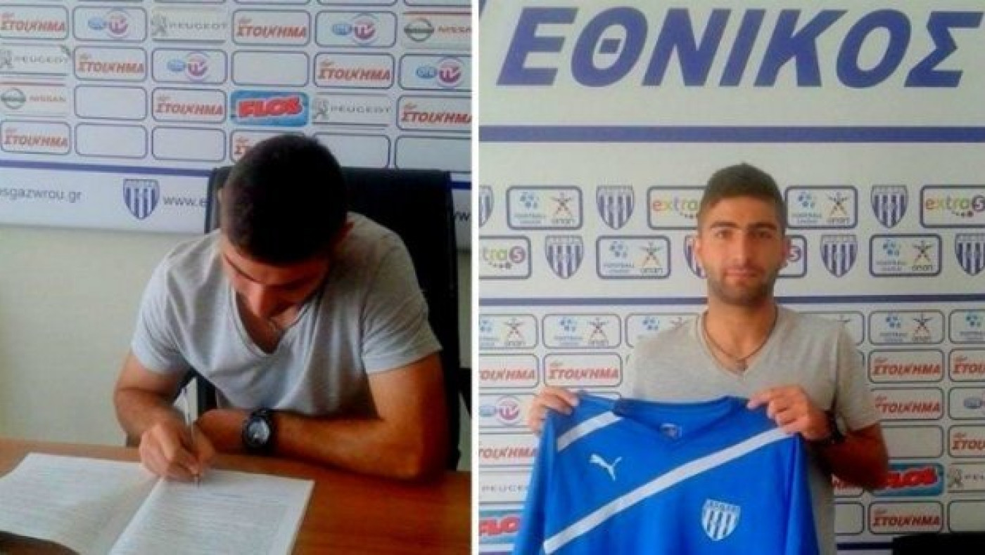 Υπέγραψε στον Εθνικό Γαζώρου ο Χαζανασβίλι