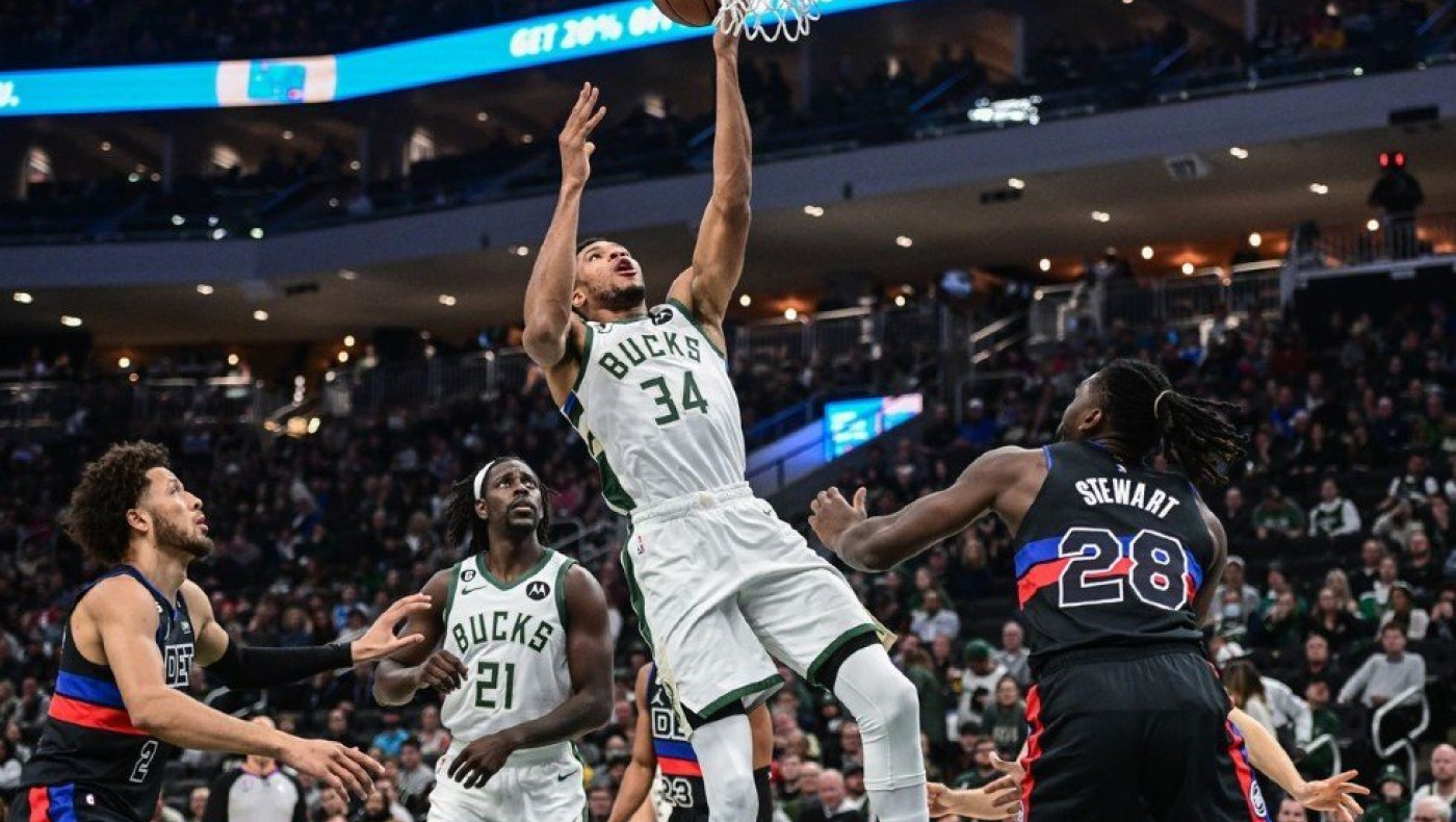 Επιστροφή με double double για τον Γιάννη στην 150άρα των Μπακς!