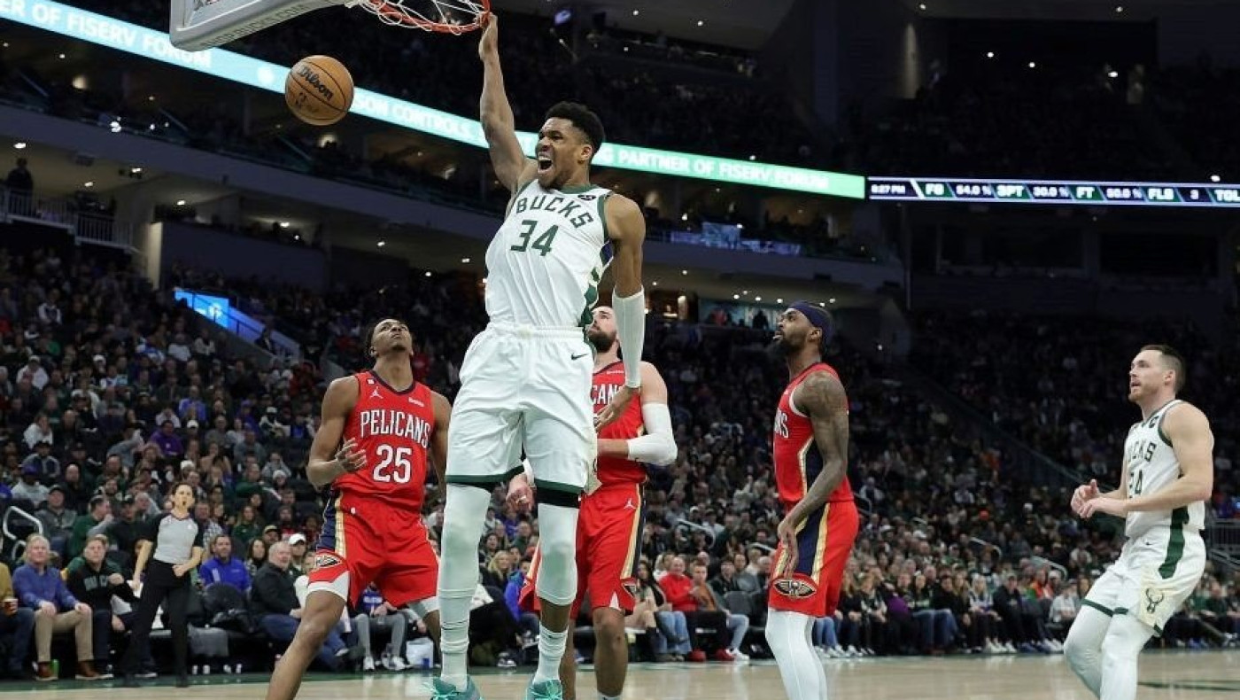 Άστραψε και βρόντηξε ο Γιάννης με 50αρα κόντρα στους Πέλικανς