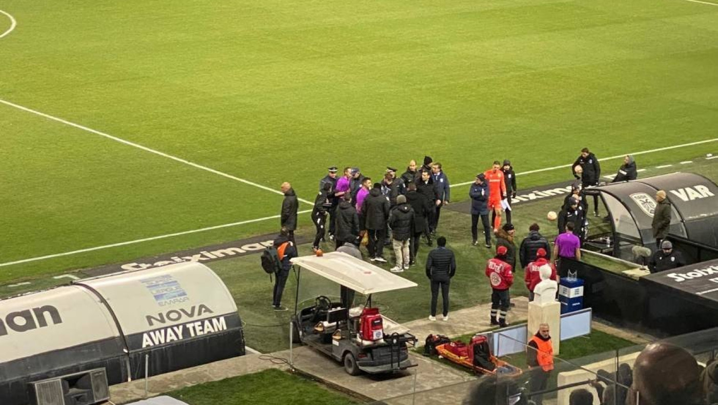 Έντονες διαμαρτυρίες Λουτσέσκου στον Διαμαντόπουλο