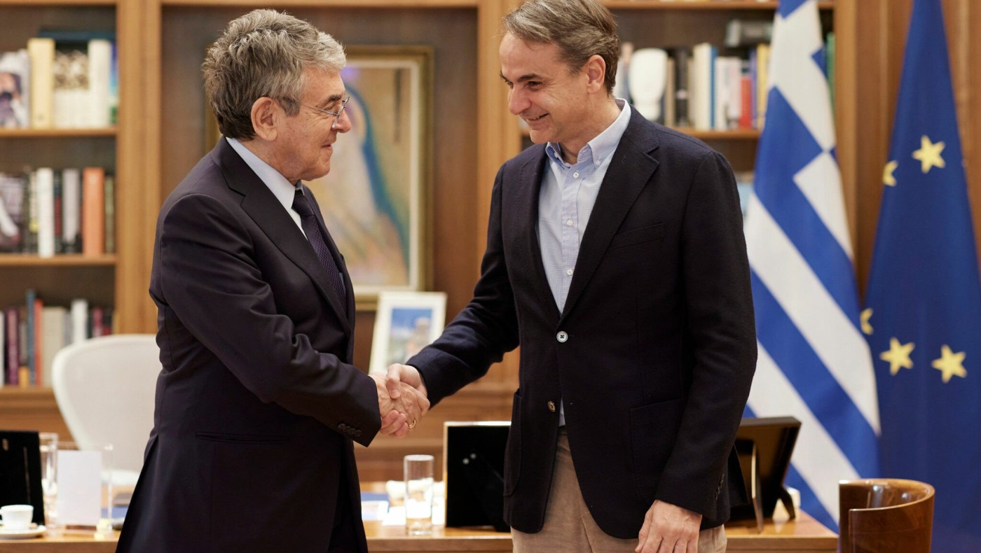 Συνάντηση Μητσοτάκη-Ανδρεάδη για τη δωρεά 300.000 δέντρων για τη δημιουργία δάσους στη Θεσσαλονίκη