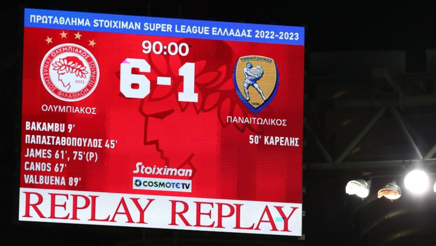 «Μαύρη» σελίδα για τον Παναιτωλικό με την πιο βαριά ήττα του στη SL