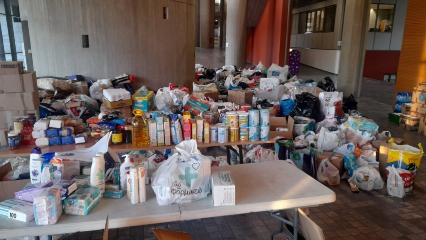 Κ.Μακεδονία: 22 φορτηγά με ανθρωπιστική βοήθεια για τους σεισμόπληκτους