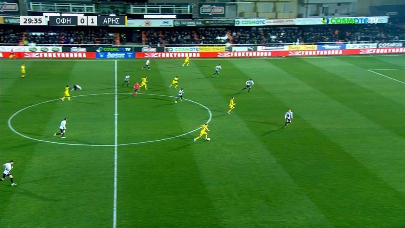 Το 0-2 του Άρη με τον Νταρίντα