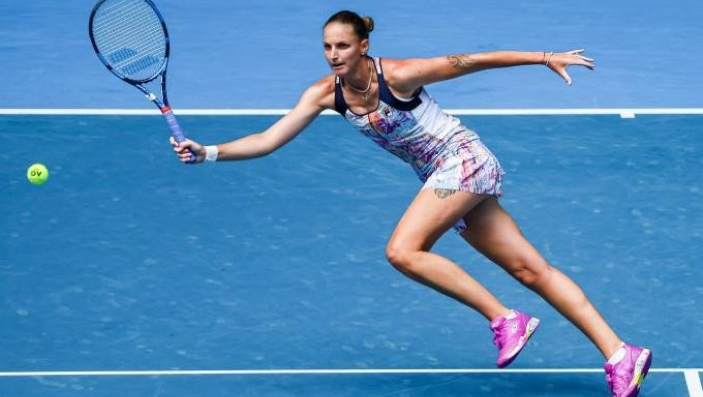 Η Καρολίνα Πλίσκοβα η αντίπαλος της Σάκκαρη στο Ντουμπάι