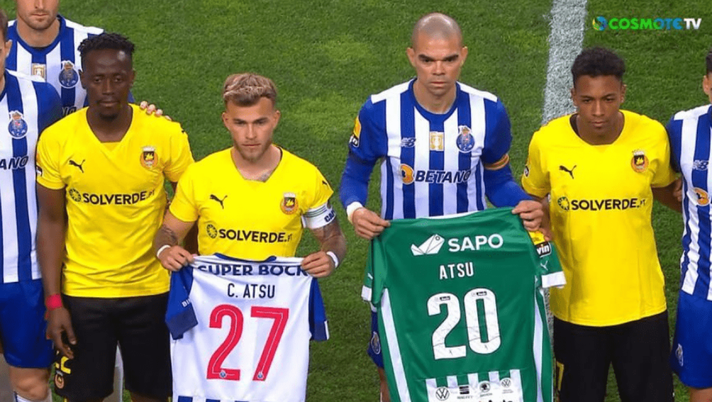 Πόρτο - Ρίο Άβε: Η συγκλονιστική στιγμή που οι παίκτες απονέμουν φόρο τιμής στον Ατσού