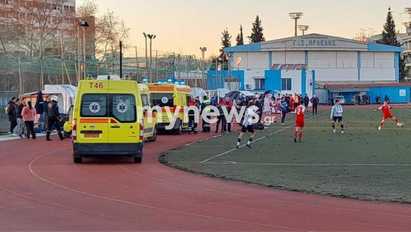Θεσσαλονίκη: Υπέστη ανακοπή καρδιάς την ώρα που έπαιζε ποδόσφαιρο
