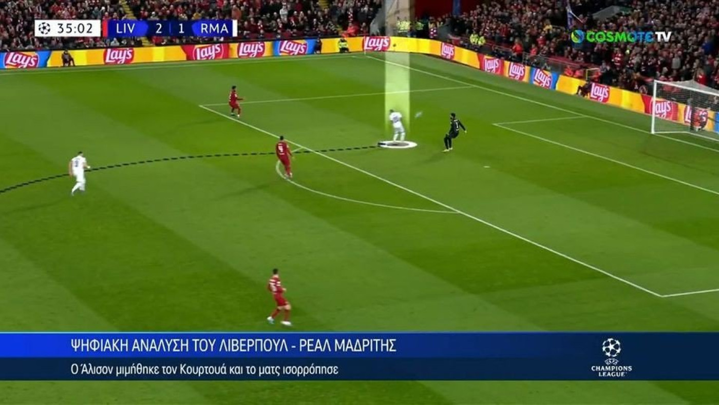 Οι... απίθανες «γκάφες» Κουρτουά και Άλισον σε ψηφιακή ανάλυση