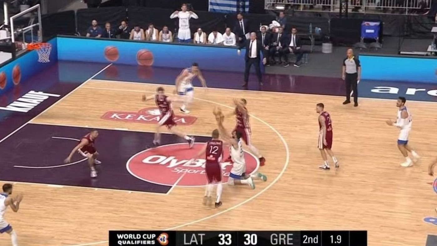 Θύμισε... Κωνσταντέλια ο Χουγκάζ στο Λετονία-Ελλάδα