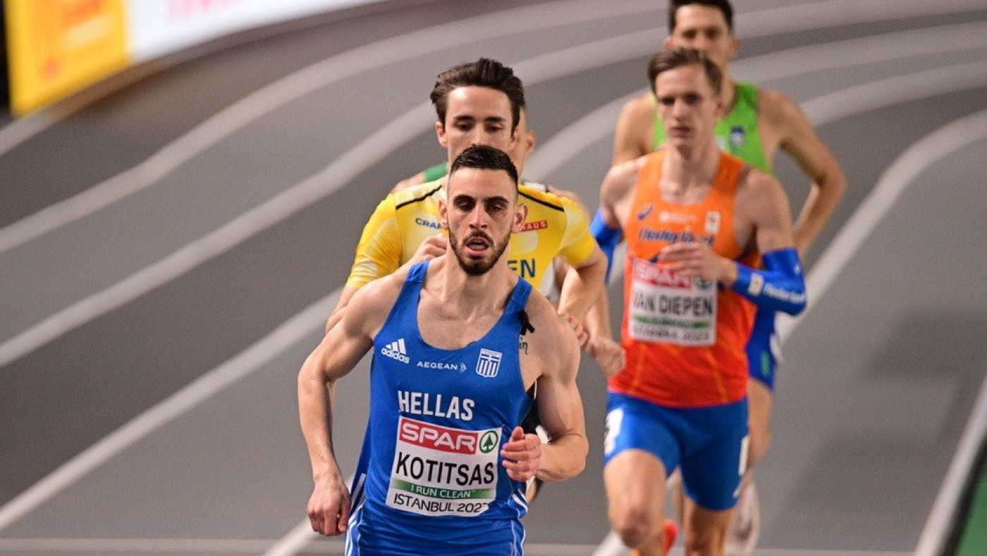 Ευρωπαϊκό Κλειστού Στίβου: Το πάλεψε αλλά δεν τα κατάφερε ο Κοτίτσας