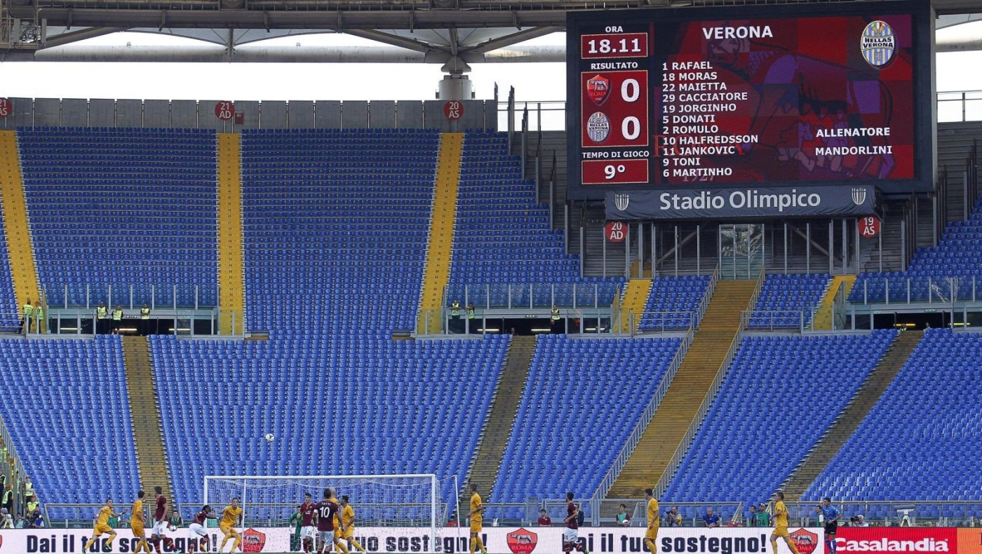 Άνοστο σπαγγέτι το Ρόμα-Λάτσιο χωρίς ultras 