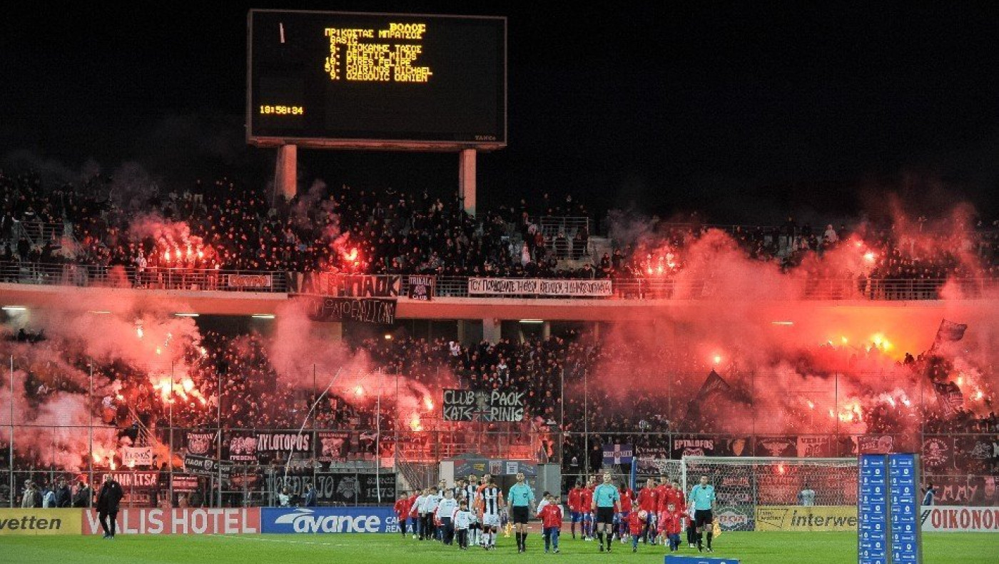 Το ασπρόμαυρο... πέταλο στο Πανθεσσαλικό