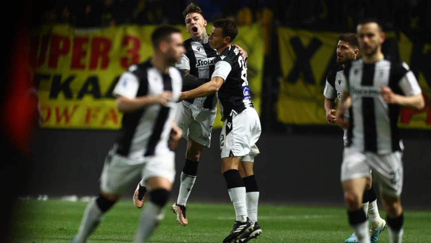 Ισοφάρισε ο ΠΑΟΚ σε 1-1, με πέναλτι του Σβαμπ
