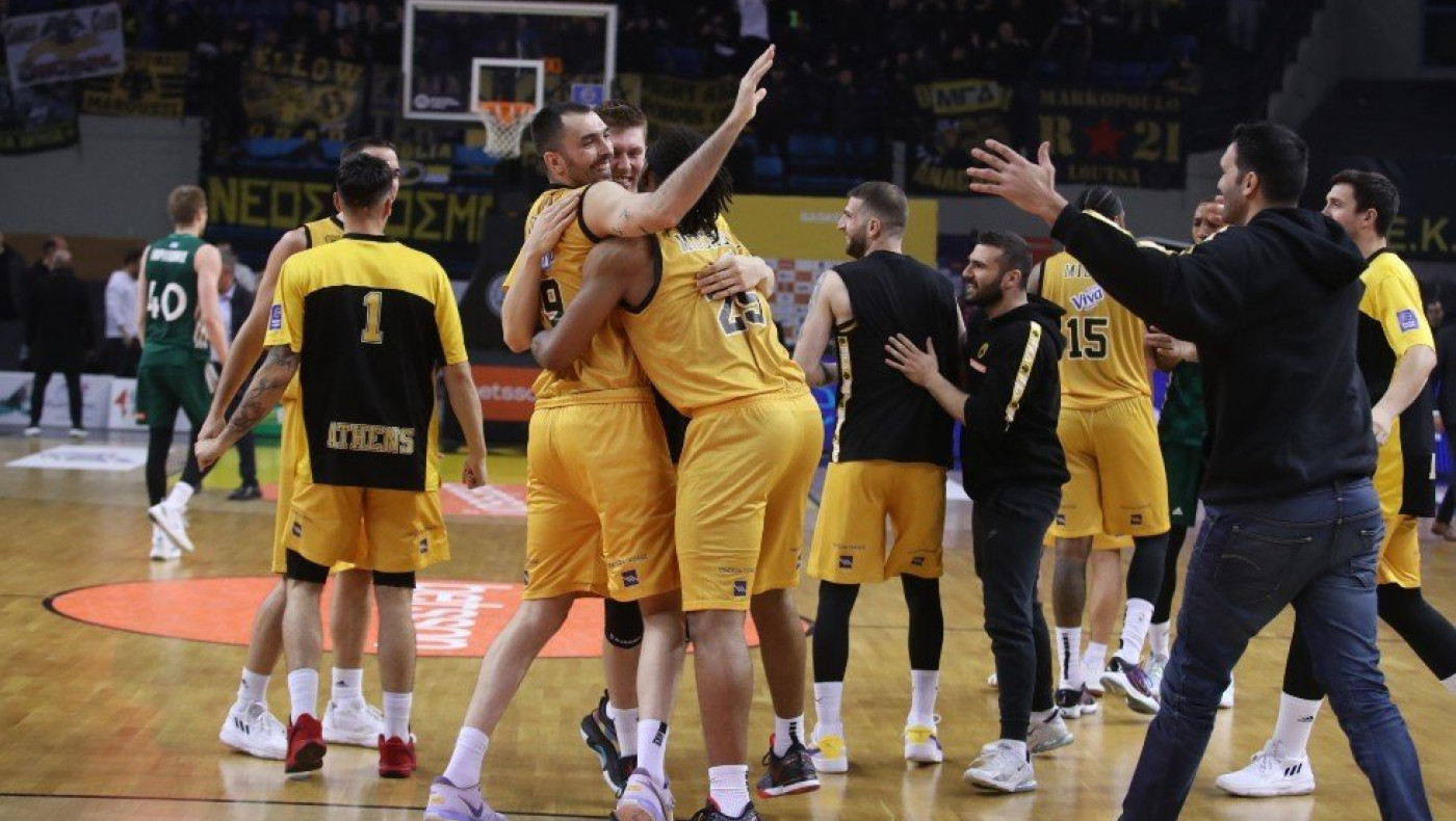 Μεγάλη νίκη της ΑΕΚ επί του Παναθηναϊκού με Φλιώνη στο φινάλε