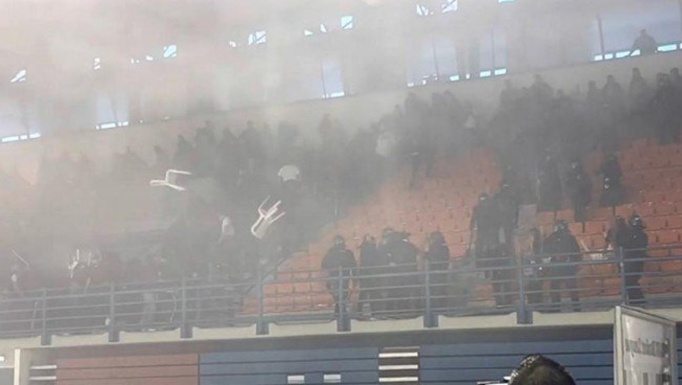 Τα έσπασαν στην Κύπρο: Σοβαρά επεισόδια οπαδών και αστυνομίας στο Final 4 του κυπέλλου!