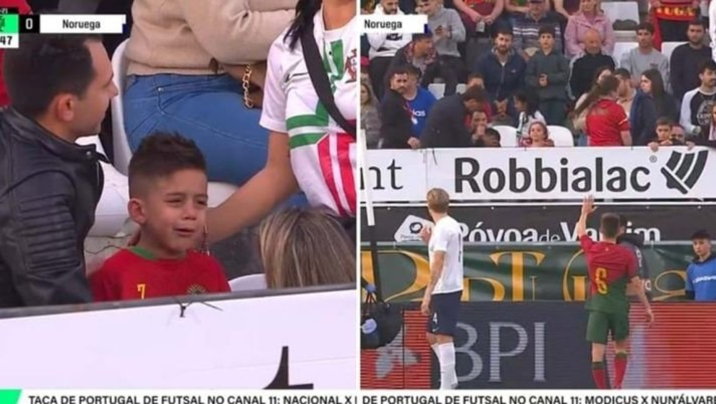 Απρόοπτο με Ντάντας: Σούταρε και η μπάλα βρήκε το κεφάλι ενος παιδιού (vid)