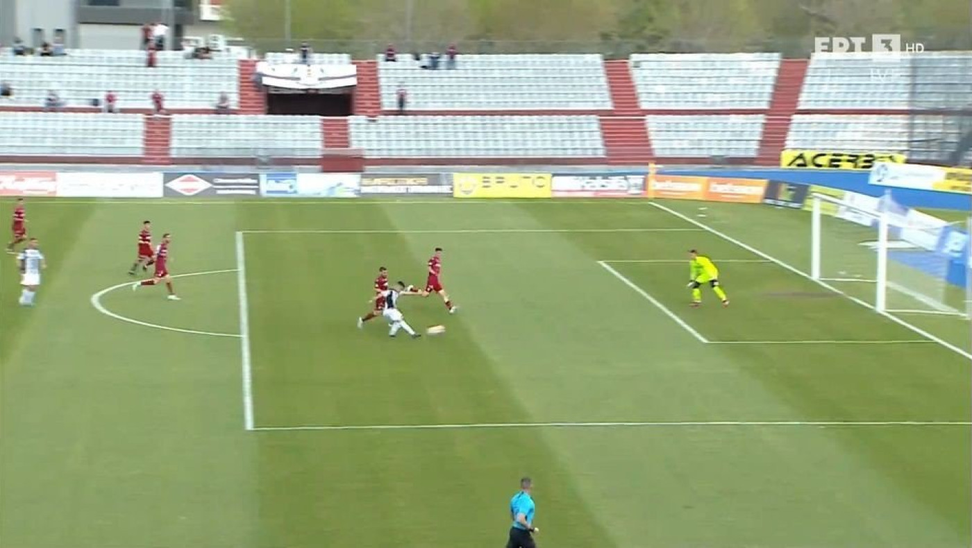 ΠΑΟΚ Β': «Χτύπησε» δύο φορές ο Μπράντονιτς στο ημίχρονο