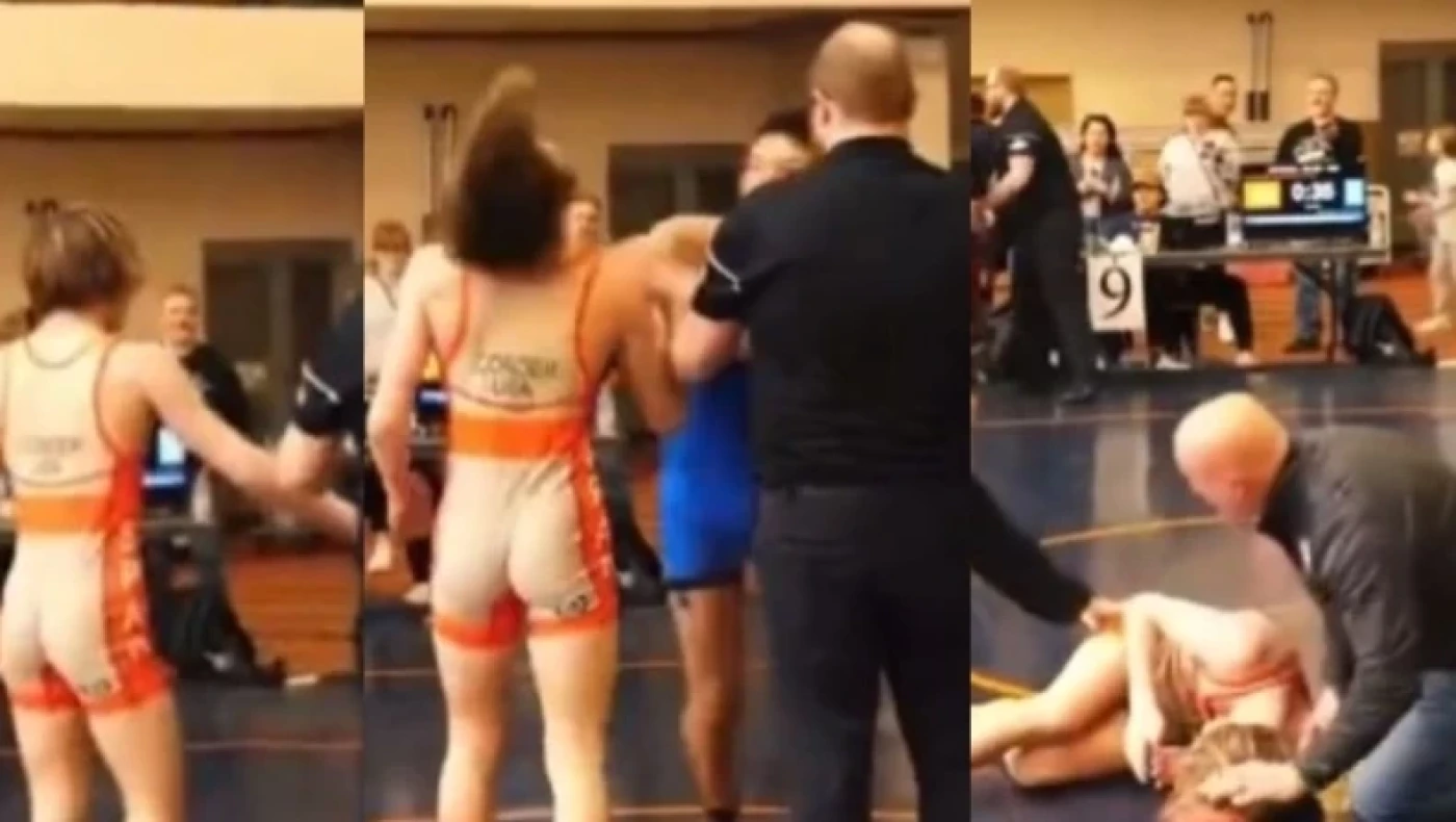 Nεαρός παλαιστής ηττήθηκε σε σχολικό αγώνα και τη στιγμή της χειραψίας βρήκε την ευκαιρία να ξυλοκοπήσει τον αντίπαλο του (vid)