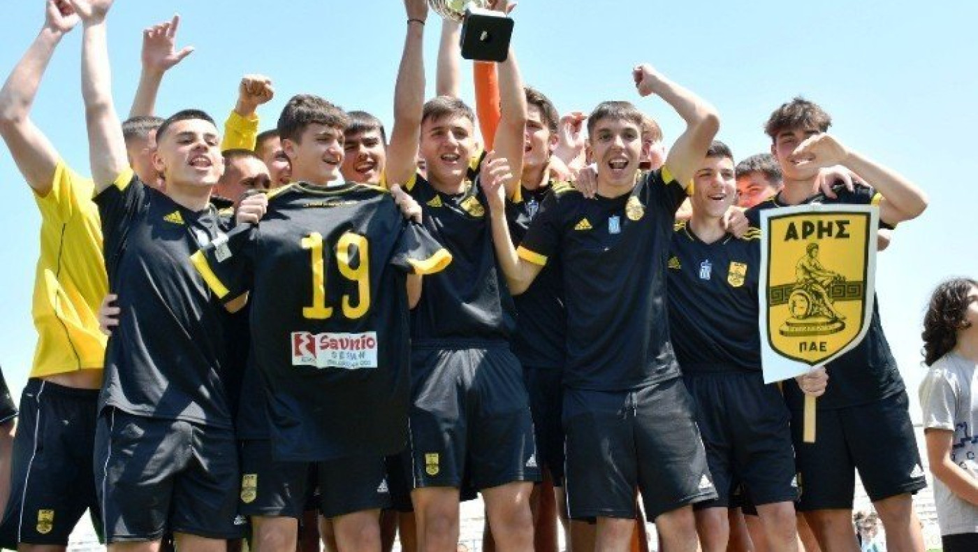 Άρης: Τράβηξε... μάτια ο Βασίλης Καλτσάς της Κ16