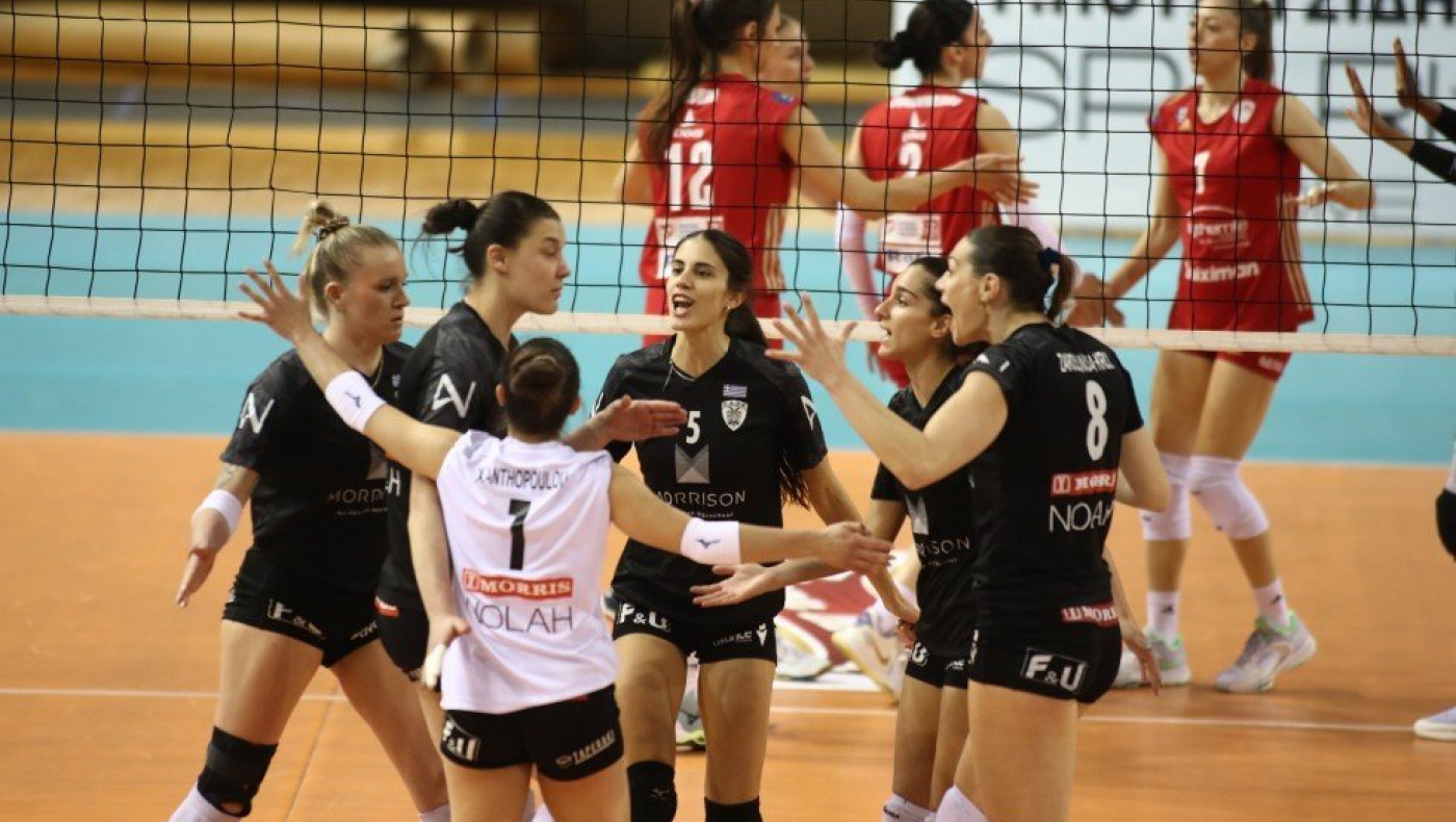 ΠΑΟΚ βόλεϊ: Εύκολα οι γυναίκες 3-0 την Ντρίτα