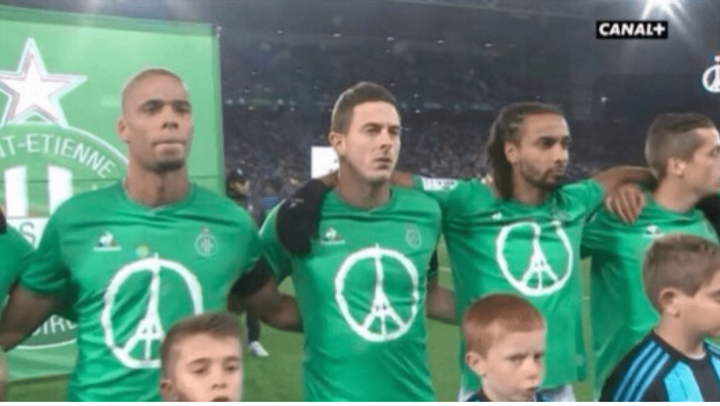 Pray for Paris η Σεντ Ετιέν 