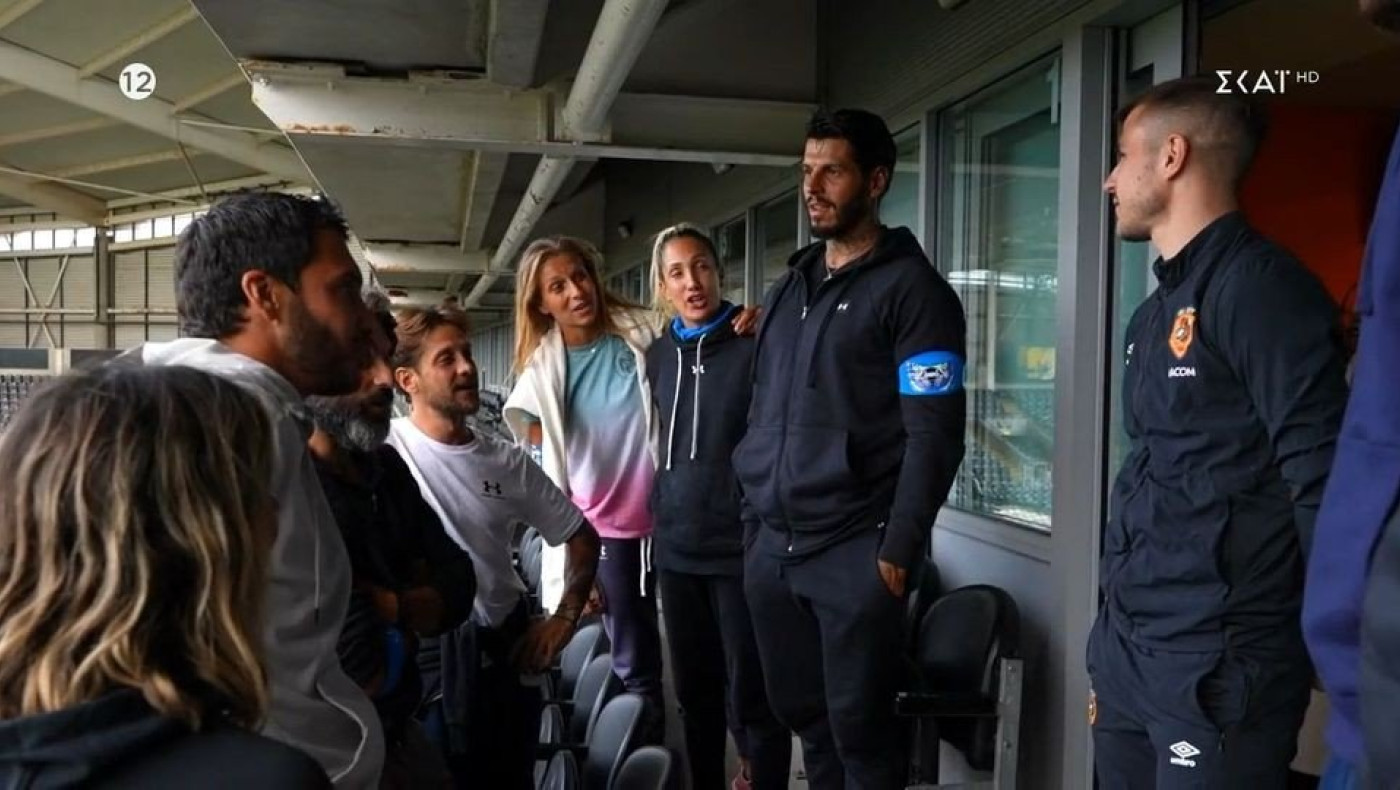 Οι Μαχητές του Survivor συνάντησαν τον Δημήτρη Πέλκα!
