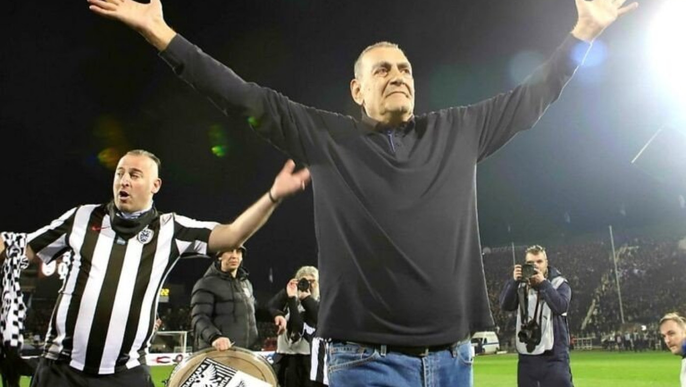 Το συγκινητικό πανό των οπαδών του ΠΑΟΚ για τον Μάκη Μανάβη