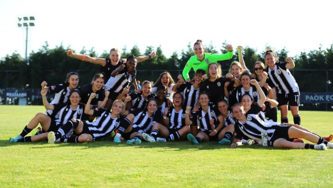 Πανηγυρισμοί, χοροί και «ωωω ΠΑΟΚάρα» από τις γυναίκες του Δικεφάλου (vid)