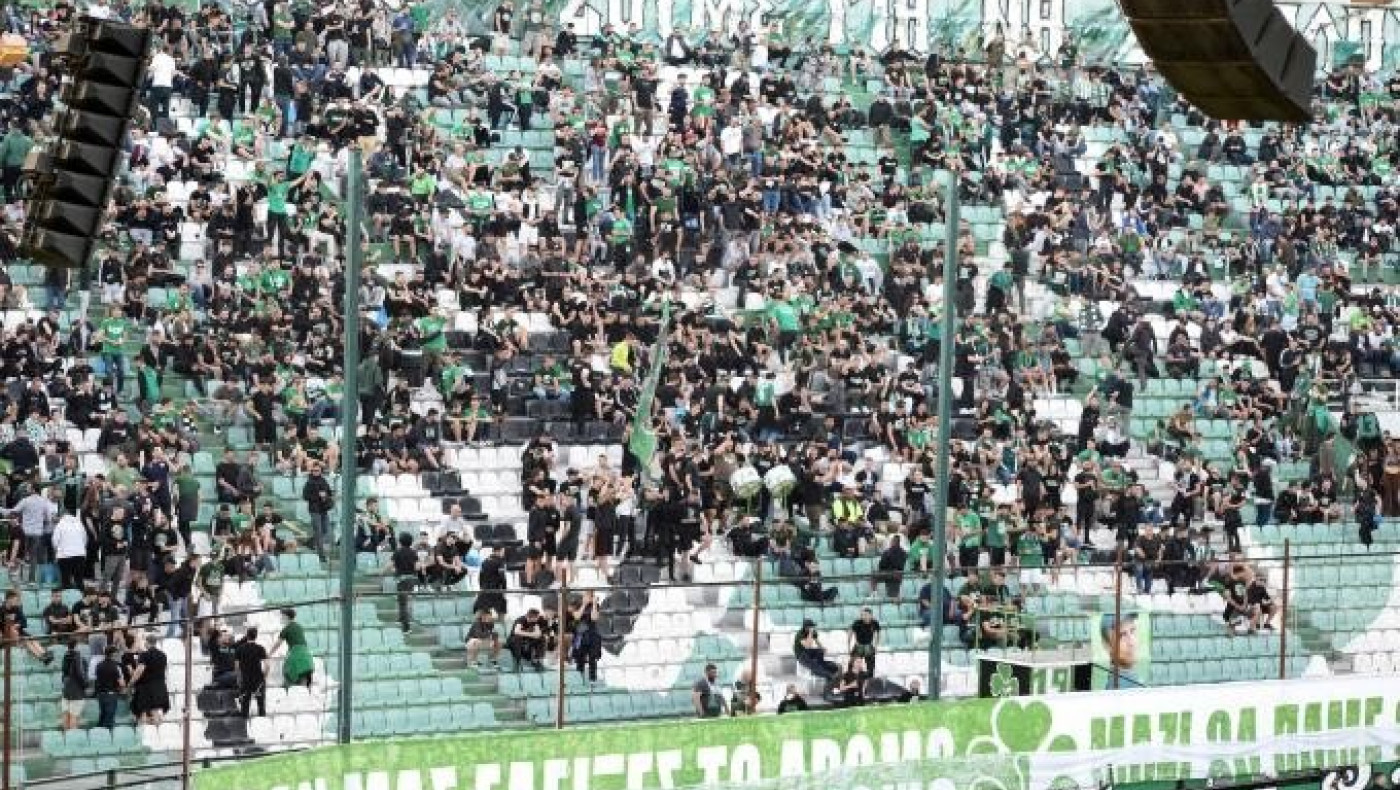 Παναθηναϊκός- Άρης: To αποθεωτικό πανό της Θ13 για Γιοβάνοβιτς